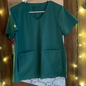 Figs E.A.C limited edition Marine Scrub Top Size S